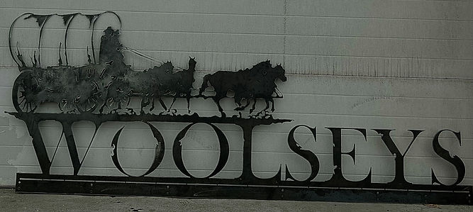 Woolseys Main sign