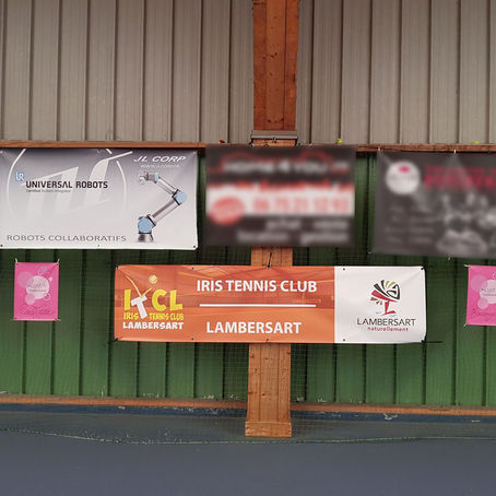JL CORP Sponsor de l'Iris Tennis Club de Lambersart