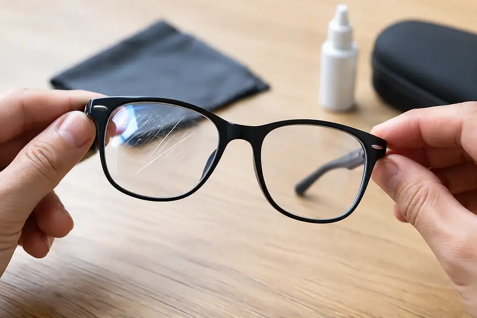 Can Scratched Lenses Be Repaired? What Really Works