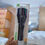 Thumbnail: Dp 9116 (RECHARGEABLE LED TORCH) Torch  (Black, 24.5 cm