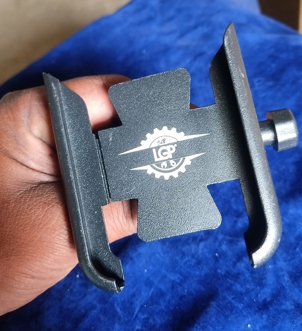 Thumbnail: LGP LUNKAR GENUINE PARTS Metal CNC Mobile Phone Holder Handlebar Mount Stand 360