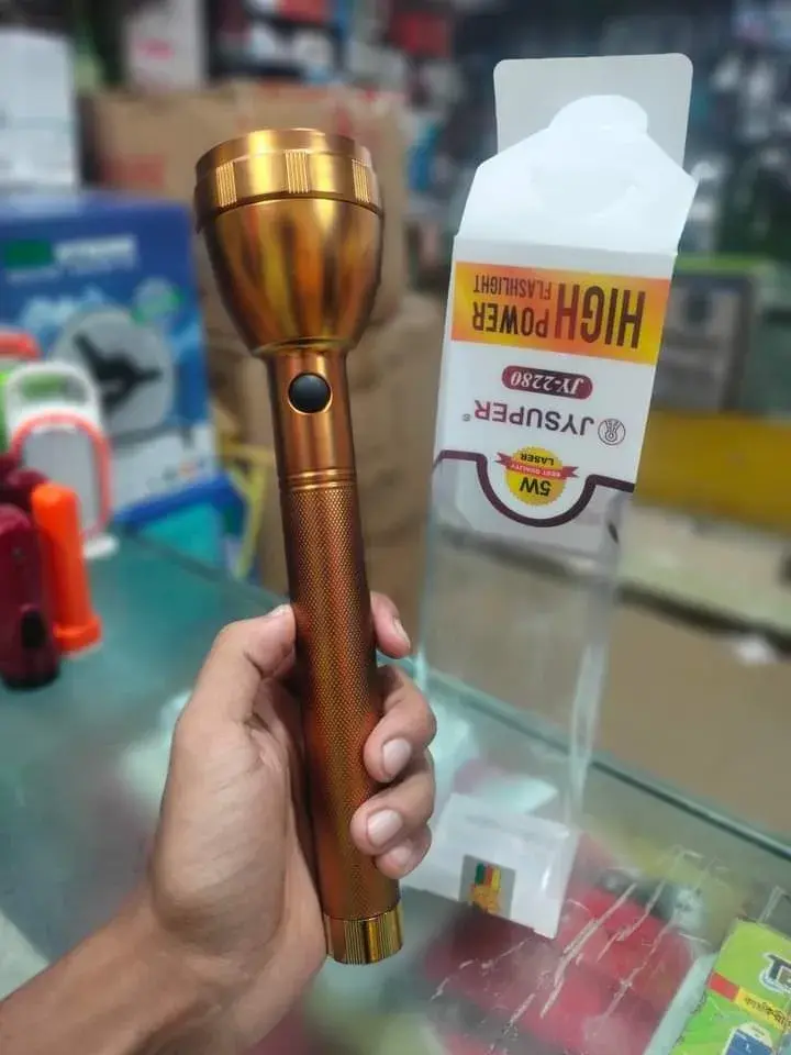 Thumbnail: JY super 2280 hand torch with rechargeable battery