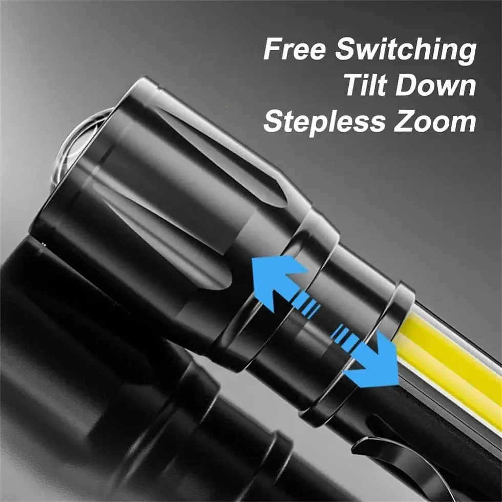 Thumbnail: Long Range Flashlight Aluminium Alloy LED Tor