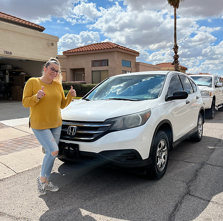 Leslie, Honda CRV, Detailing