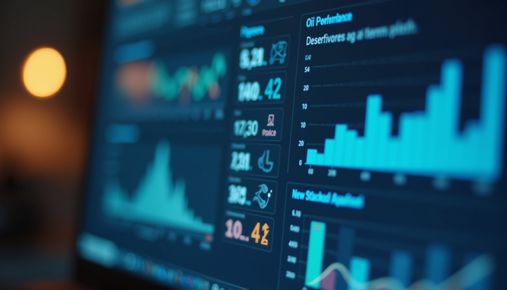 Eye-level view of a computer screen displaying an AI-powered exam interface