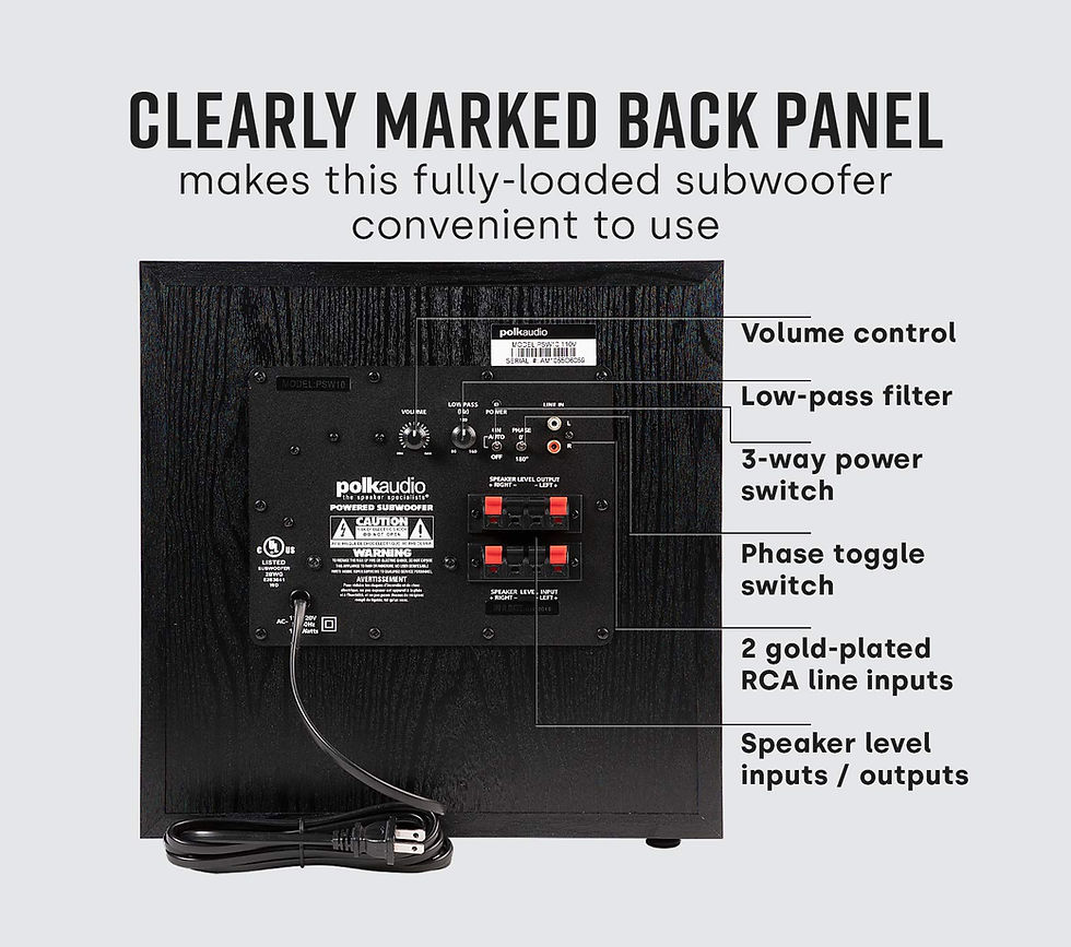 Thumbnail: Polk Audio PSW10E