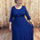 Thumbnail: Blue Striped Maxi Dress
