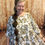 Thumbnail: White/Gold Paisley Tunic (Runs Big)