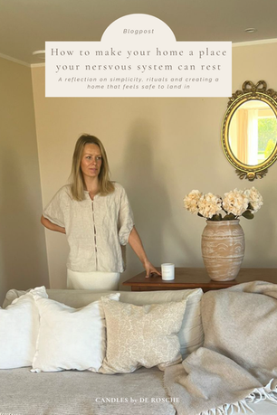 How to make your home a place your nervous system can rest
