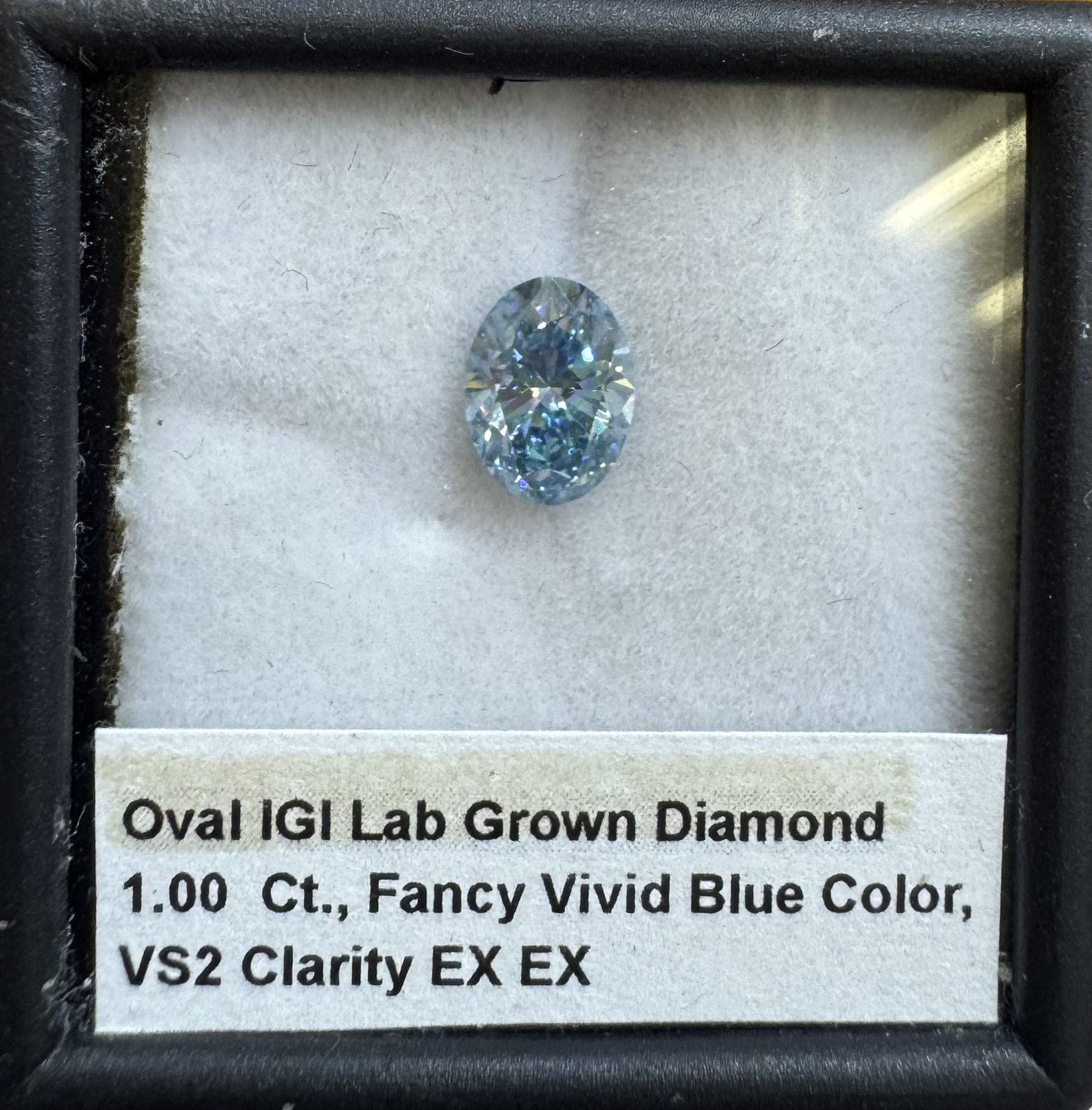 Oval IGI Lab Grown Diamond