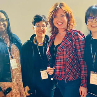 Lori with other featured speakers at the 2021 Non Dues a Palooza