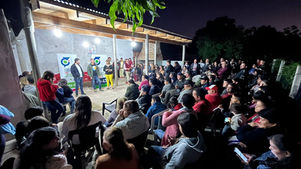 La CC ARI estrenó local partidario y centro de formación en San Luis del Palmar