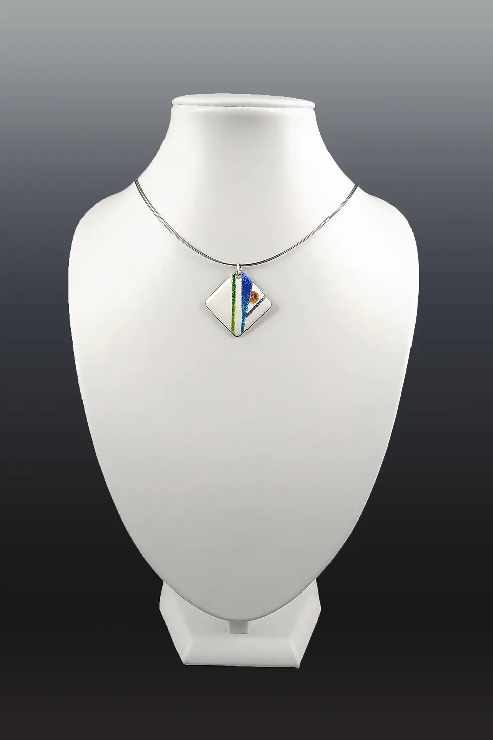 pendentif ALPHA Mini blanc ROSEAUX