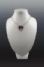 pendentif duneta Mini I bordeaux PLUMES