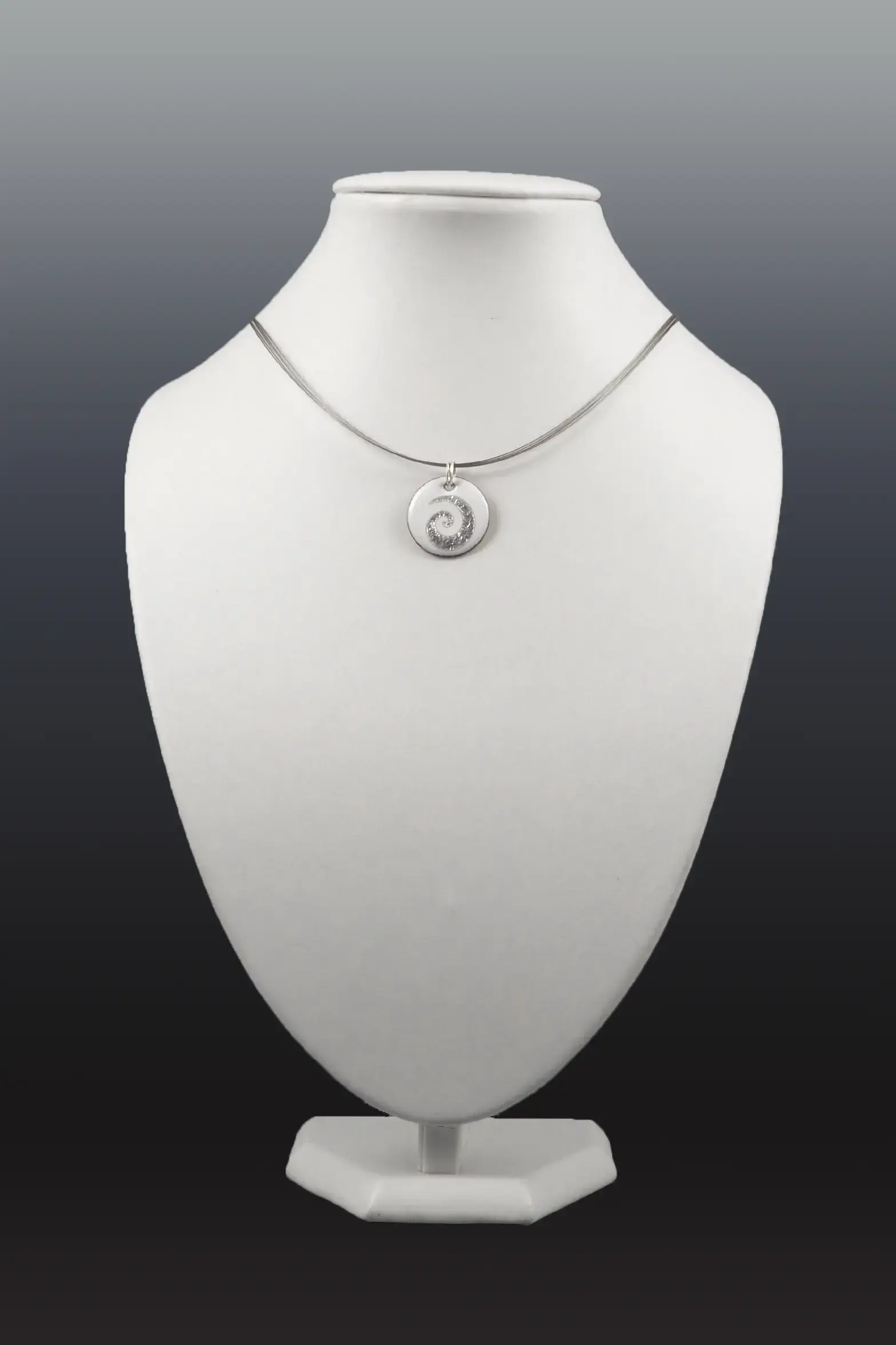 pendentif LUNA Micro blanc ARABESQUES