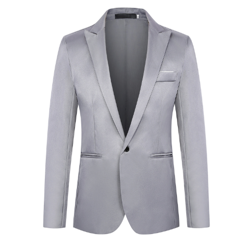 Thumbnail: Men's Casual Blazer for Business and Formal Wear