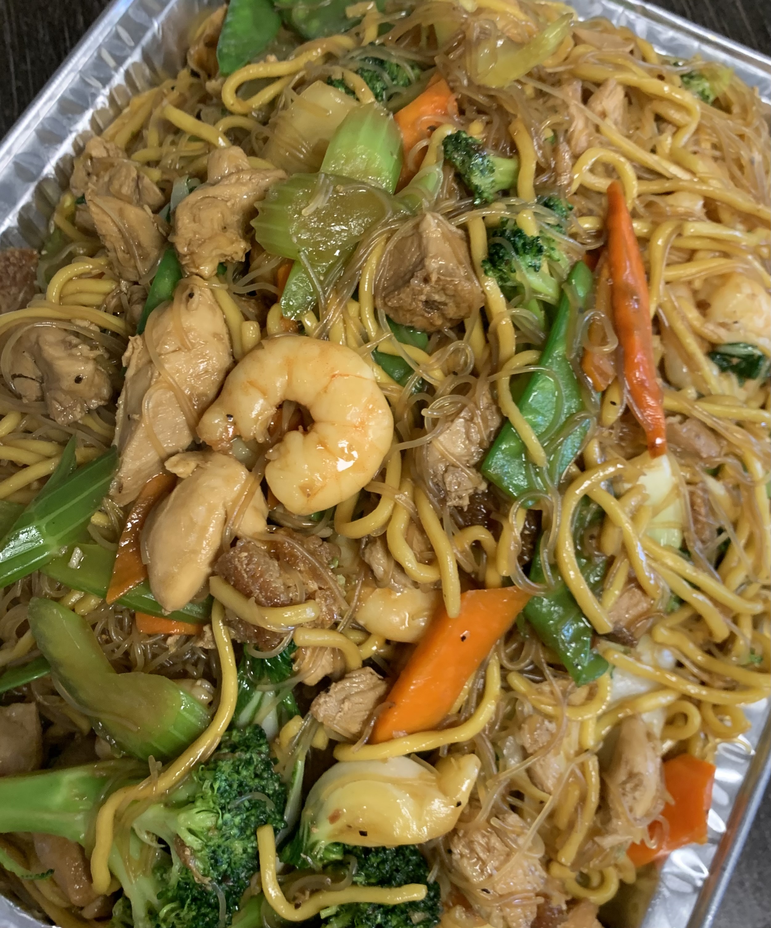 Arranged Food and Objects