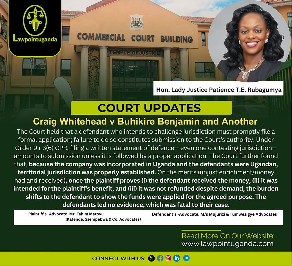 A claim for unjust enrichment does not require the existence of a contract. What matters is that, money was received, no corresponding benefit was provided, and retention of the money was unjust.