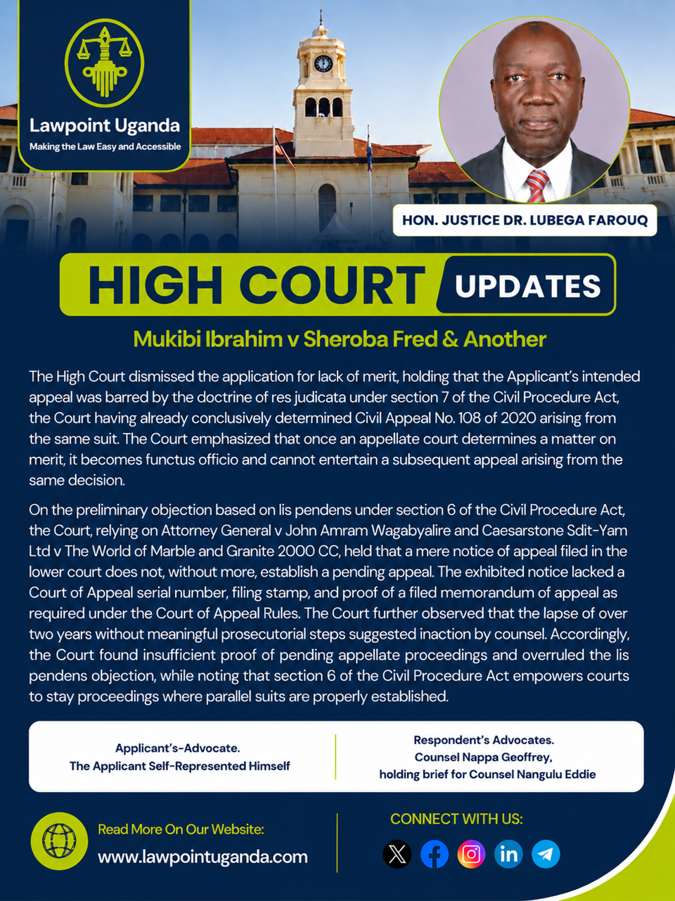 A mere notice of appeal filed in the lower court, without evidence of filing in the appellate court (serial number, stamp, memorandum), may not successfully ground a lis pendens objection. Court Rules