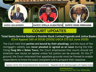 The Court of Appeal affirms that while illegality can override pleadings, it must still be pleaded or supported by evidence if it involves mixed questions of law and fact