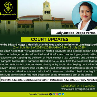 The High Court affirms that trespass to land may occur through unlawful registration, even in the absence of physical intrusion. The CLR bears no liability for registrations effected in reliance on...