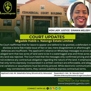 WhatsApp Messages Cannot Amend or Substitute Written Contract Terms, Clarifies the High Court.