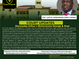Where a Loan Transaction Is Disguised as a Land Sale, Such Transactions are Fraudulent and Unenforceable. High Court at Kabale Rules.