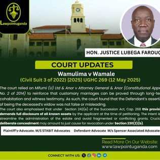 High Court Clarifies The Standard for Proving Fraud in Applications for Letters of Administration: Mere Disputes Over Property Disclosure or Marital Status, Without Dishonest Intent, is Not Fraud