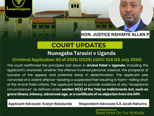 The High Court has reaffirmed that bail pending appeal is not automatic and must meet a higher threshold than bail pending trial