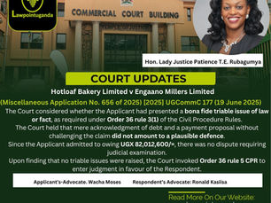 High court affirms that in a summary suit, mere partial payment of the demand without a substantive defence does not entitle a defendant to leave to appear and defend.