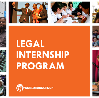 The World Bank Legal Internship Program