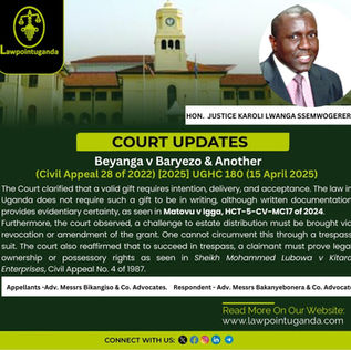 HIGH COURT AFFIRMS THAT A CHALLENGE TO ESTATE DISTRIBUTION MUST BE BROUGHT VIA REVOCATION OR AMENDMENT OF THE GRANT. ONE CANNOT CIRCUMVENT THIS THROUGH A TRESPASS SUIT.