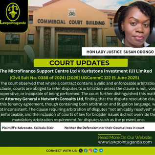 High Court rules that arbitration clauses in a contract are enforceable and binding, and attempts at amicable resolution, once exhausted, activate the mandatory arbitration route under agreements.