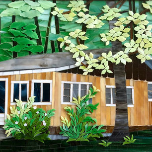 Farm Island Cabin by Mimi Leminh