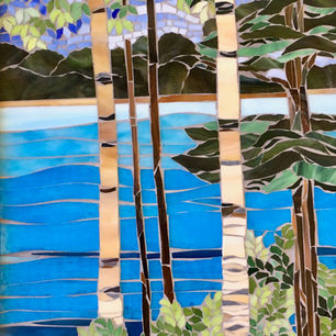 Lake Birch by Mimi Leminh