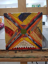 Stage art thérapie. peinture intuitive. soin energétique. acompagnement. Sandillon (Orléans, Loiret 45).Anong Bonheur Art