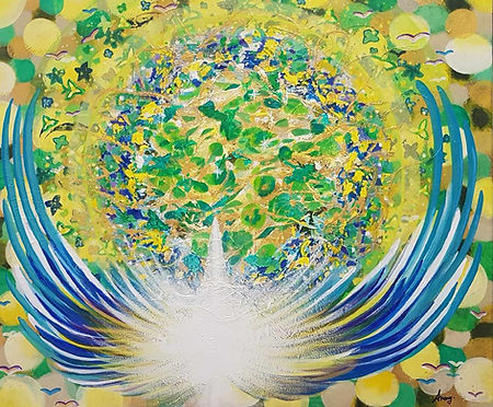 atelier stage art thérapie peinture intuitive méditation soin énergétique Sandillon Orléans Loiret Centre Val de Loire