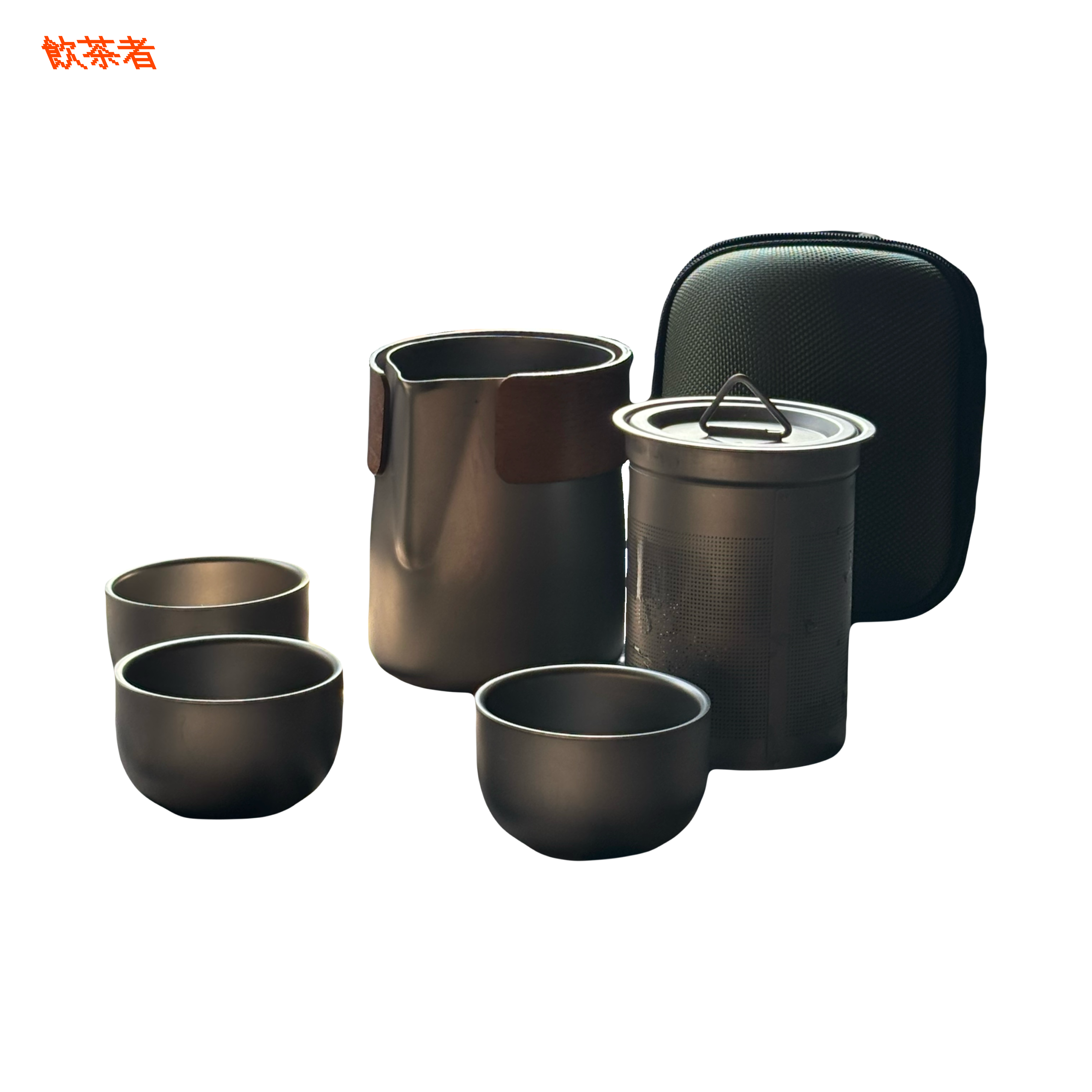 Portable Titanium Tea Set