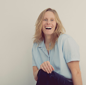 Corinna Kuhnle laughing business portrait