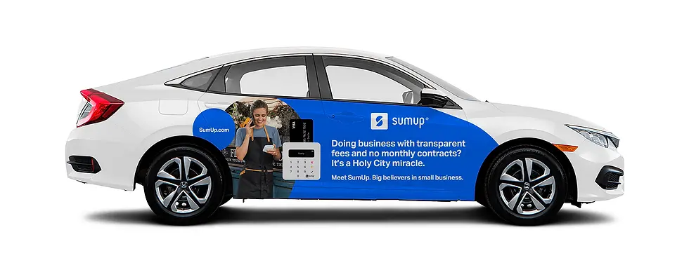 SumUp Car Wrap