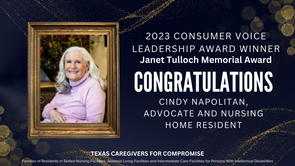 Congratulations To Our Own Cindy Napolitan Who Was Awarded The Janet Tulloch Memorial Award