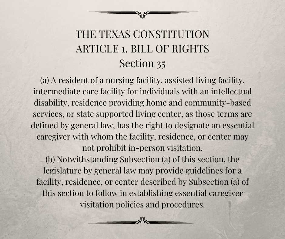 The Capitol records are now updated! ONLY FIVE OTHER AMENDMENTS TO THE TEXAS BILL OF RIGHTS SINCE 1876! content media