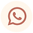 Icône de WhatsApp en coloris beige et brique