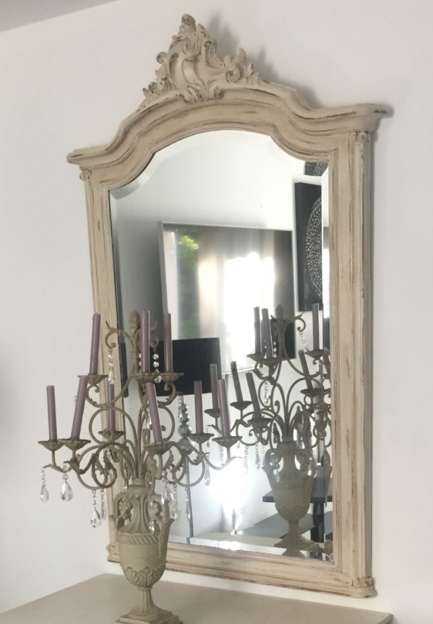 Miroir baroque relooké