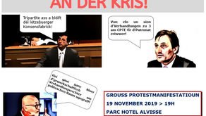 Manifestation de protestation du 19 novembre 2019