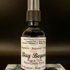 Cedar Hill Botanicals all natural Bug Begone Spray for humans, dogs, horses and ponies