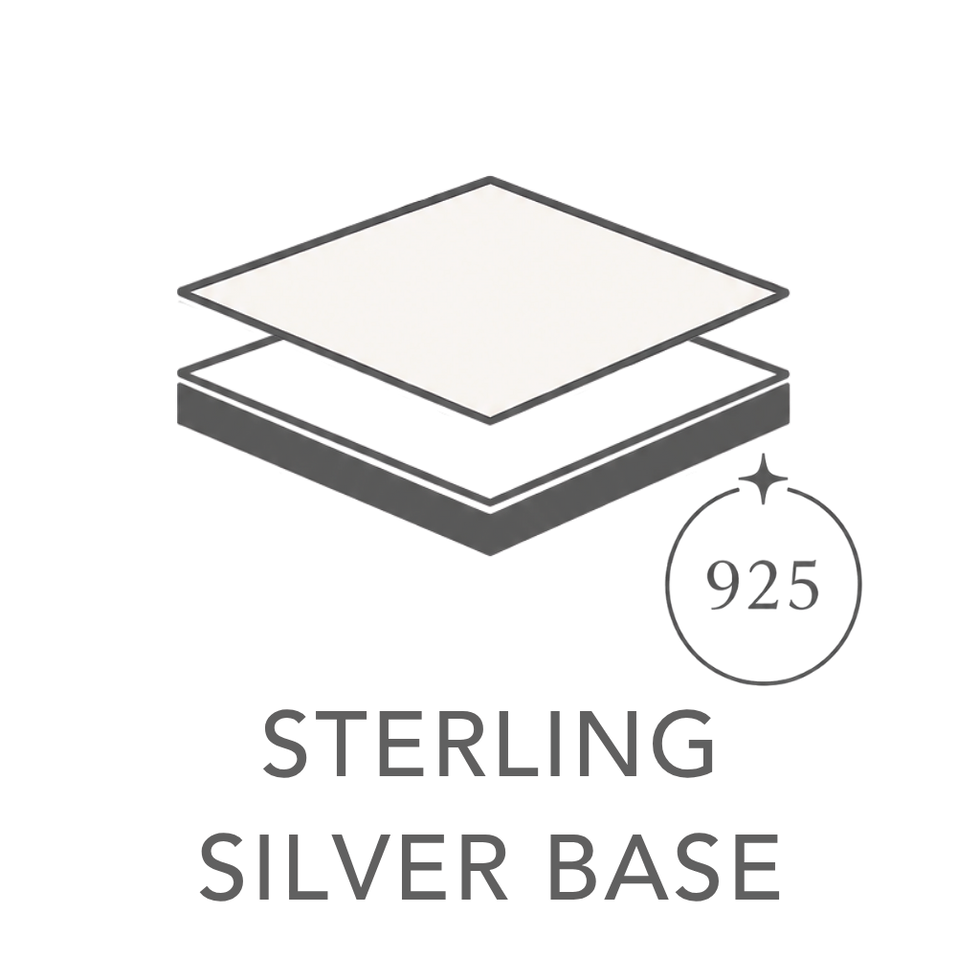 Sterling silver base