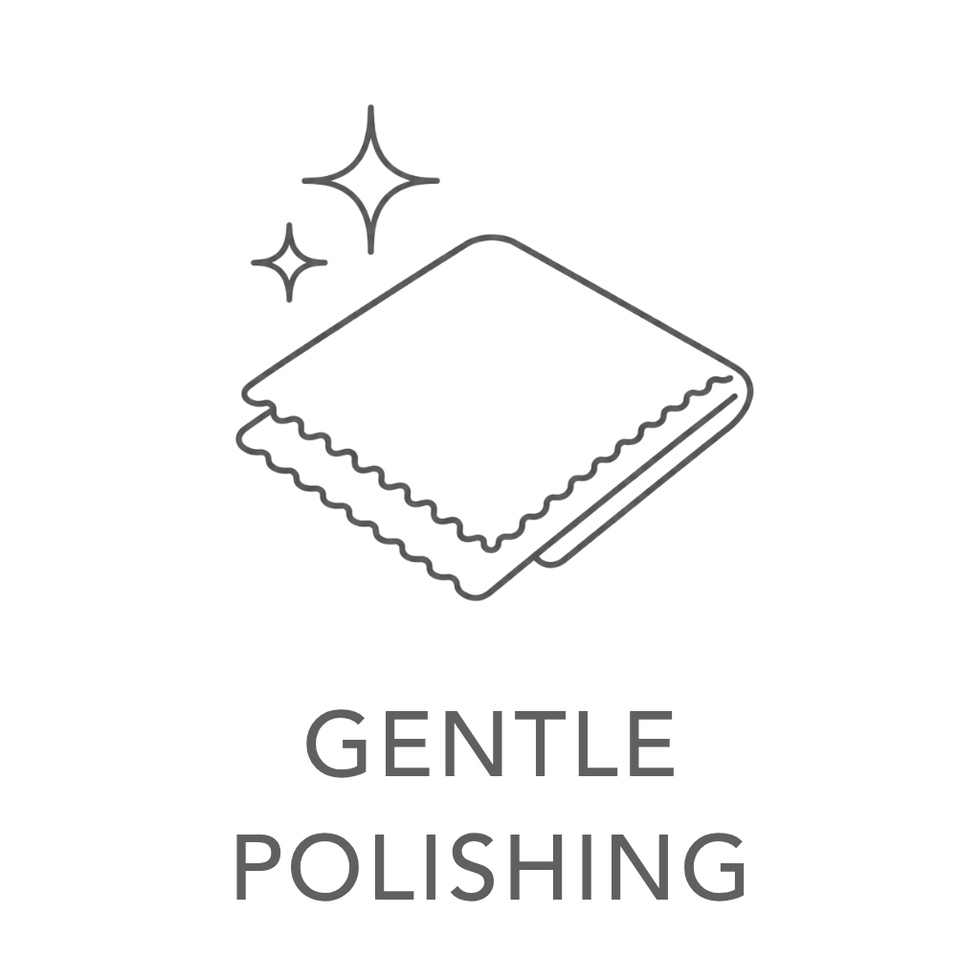 Gentle polishing