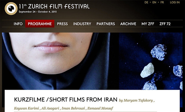Taklif by Filmmaker Maryam Tafakory at Zurich Film Festival