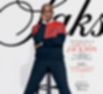 Samuel L. Jackson featured on the cover of Saks Fifth Avenue magazine wearing Dior menswear, photographed for a high-fashion editorial campaign overseen by Eric Jennings